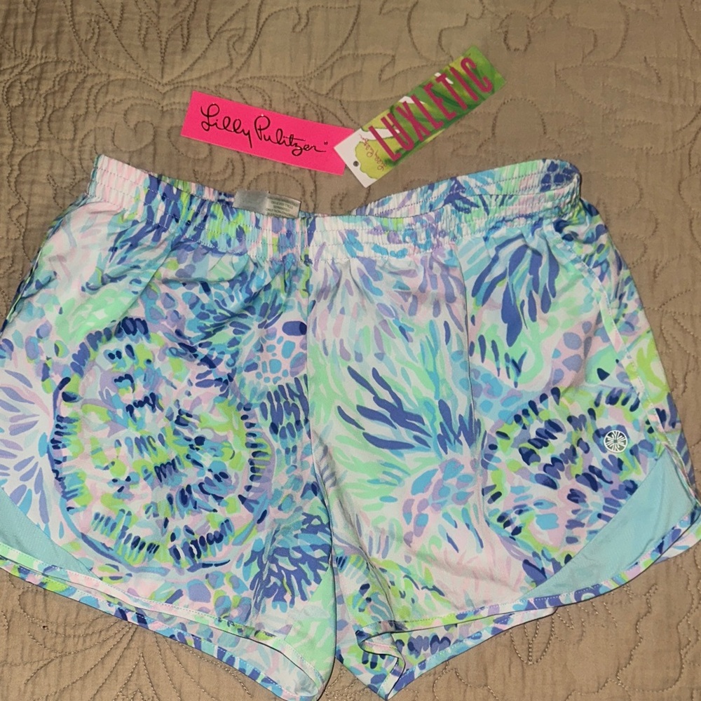 Lilly Pulitzer Ocean Trail Athletic Shorts